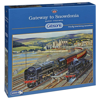 Gateway To Snowdonia By Barry Freeman 1000pc Puzzle