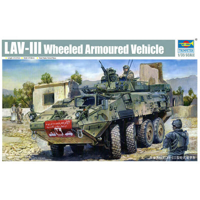 Trumpeter 1/35 LAV-III Wheeled Armoured Vehicle Kit