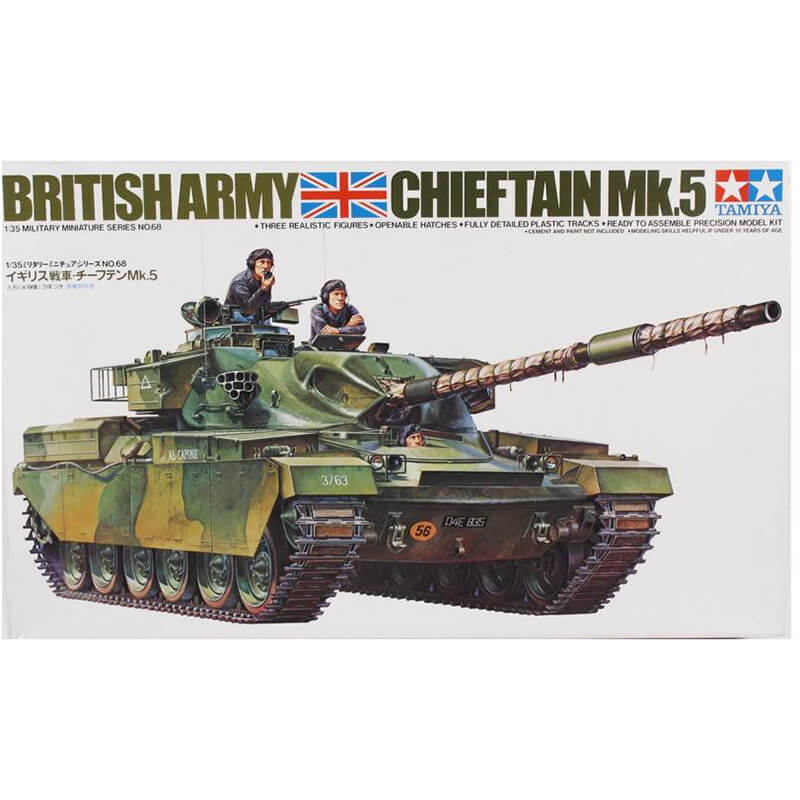Tamiya 1/35 British MBT Chieftain Mk.5 Kit