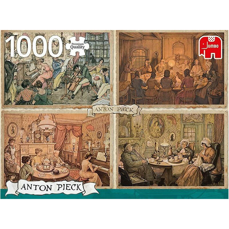 Living Room Entertainment 1000pc Puzzle