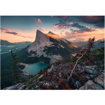 Rugged Rocky Mountains 1000pcs Puzzle
