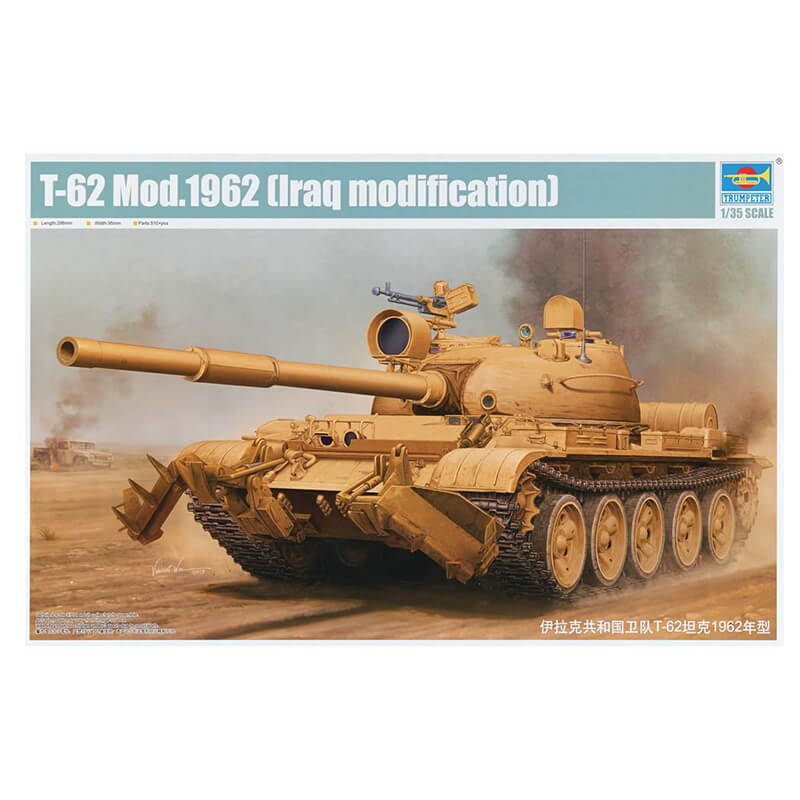 Trumpeter 1/35 T-62 Mod.1962 (Iraq Modification) Kit