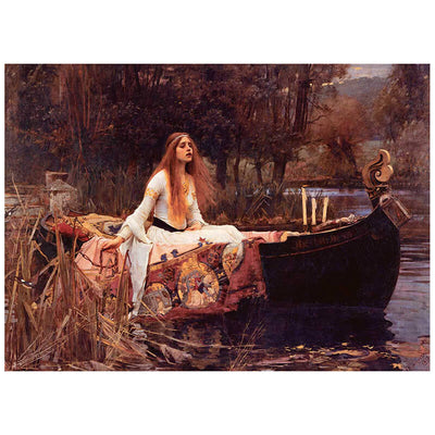 The Lady Of Shalott By John William Waterhouse 1000pc Puzzle