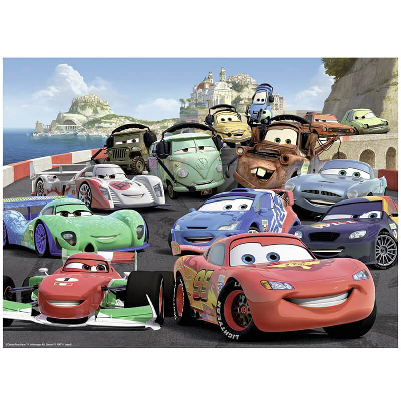 Disney Pixar Cars Explosive Racing 100pcs Puzzle