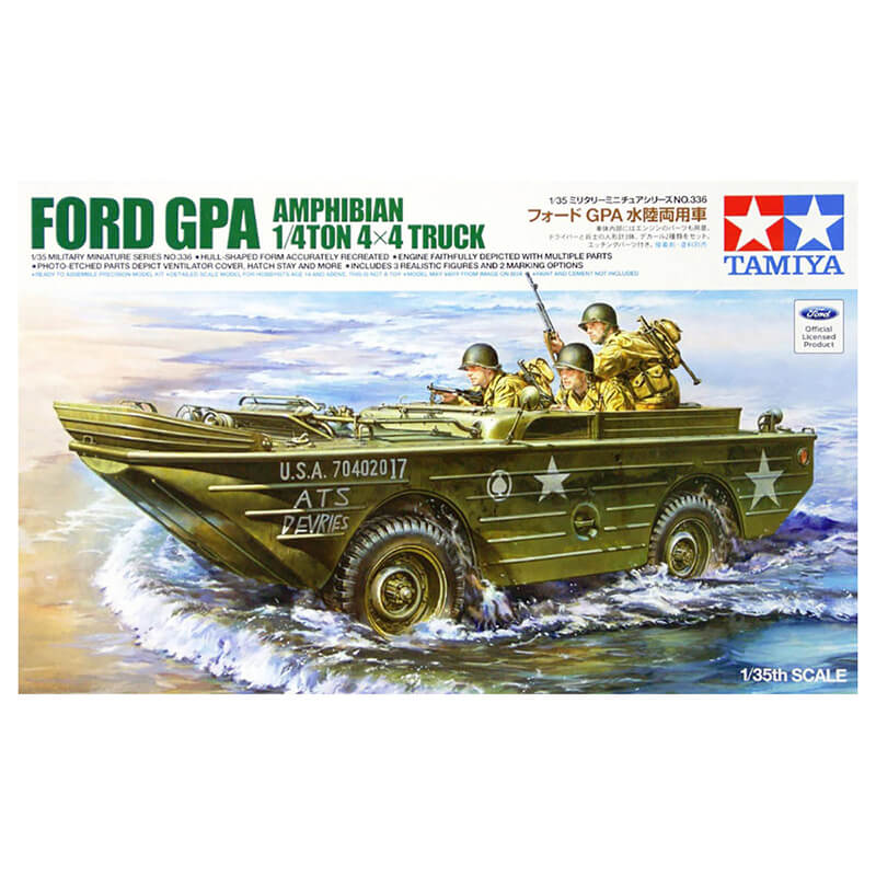 Tamiya 1/35 Ford GPA Amphibian 1/4ton 4×4 Truck Kit