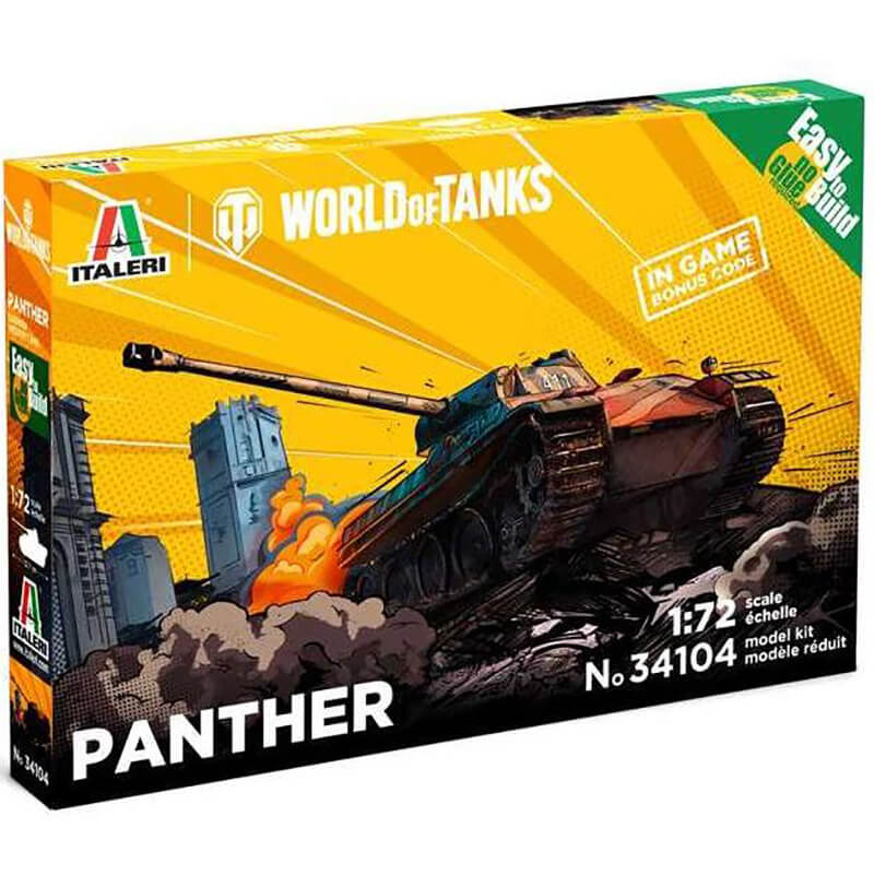 Italeri 1/72 World Of Tanks Panther Kit