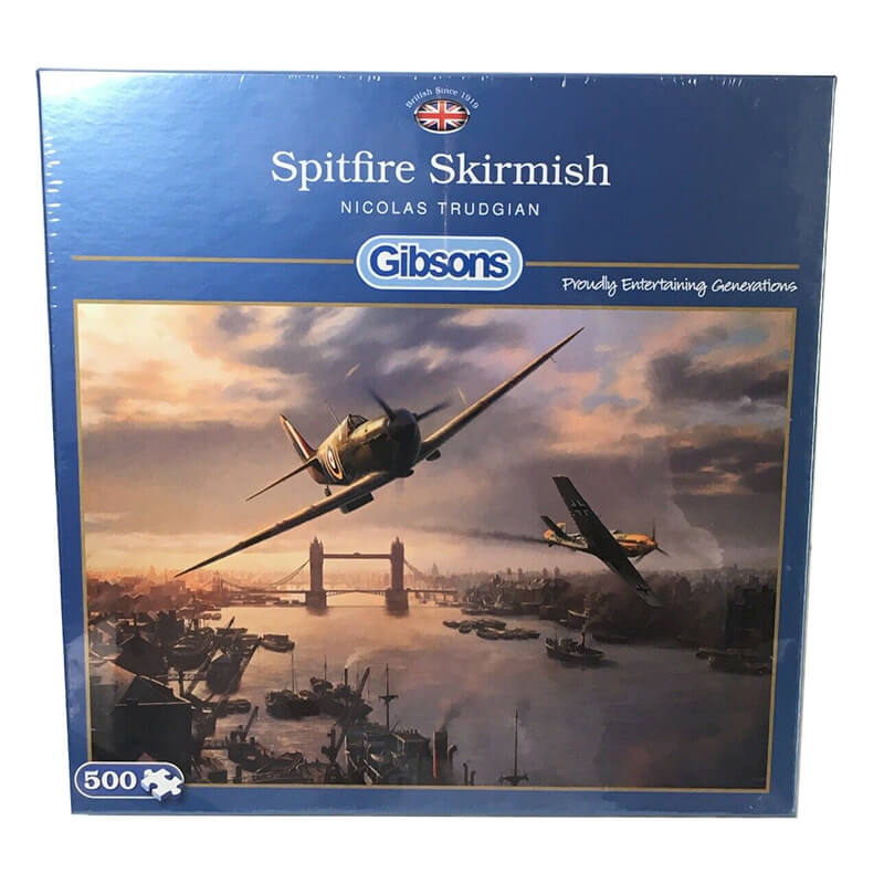 Spitfire Skirmish By Nicolas Trudgian 500pc Puzzle
