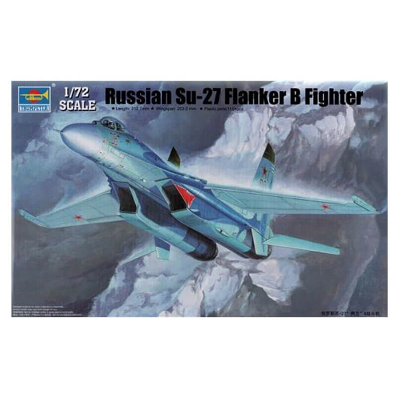 Trumpeter 1/72 Russian Su-27 Flanker B Fighter Kit
