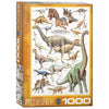 Dinosaurs Of The Jurassic Period 1000pc Puzzle