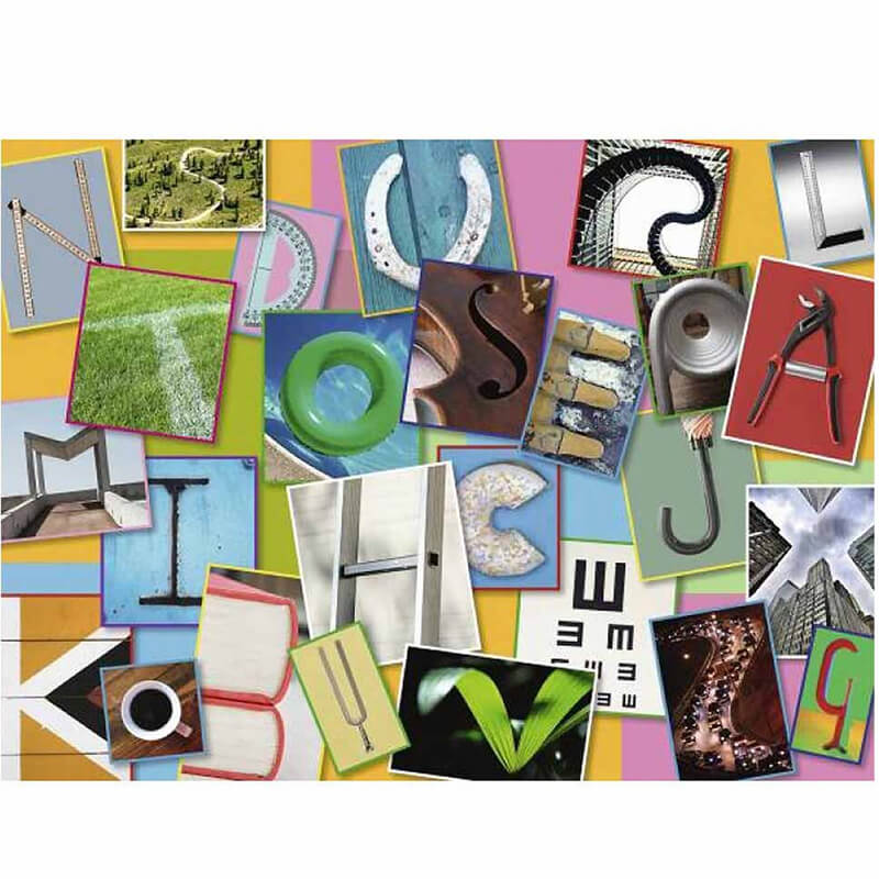 Funny Alphabet 100pcs Puzzle