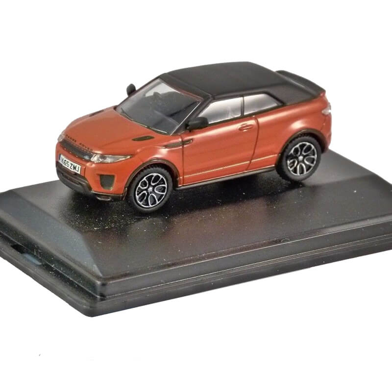 Oxford 1/76 Range Rover Evoque Convertible (Phoenix Orange)