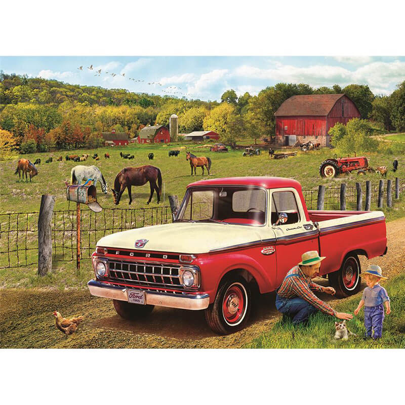 Grandpa's Old Truck (1965 Ford F-100) 1000pc Puzzle