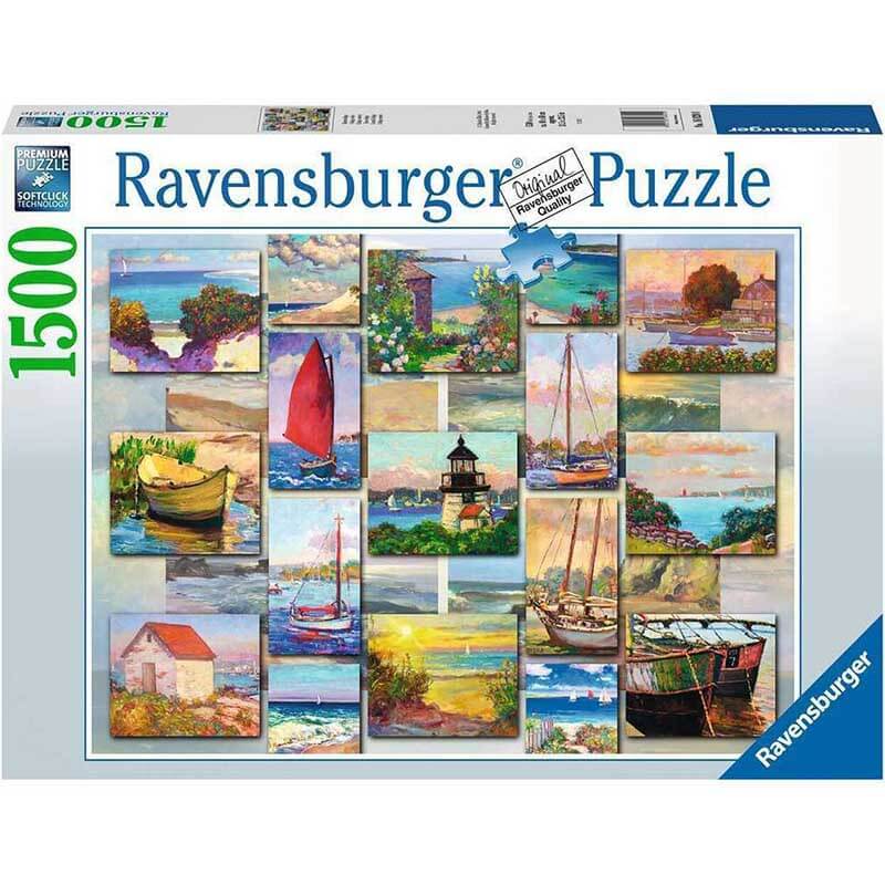 Coastal Collage 1500pcs Puzzle