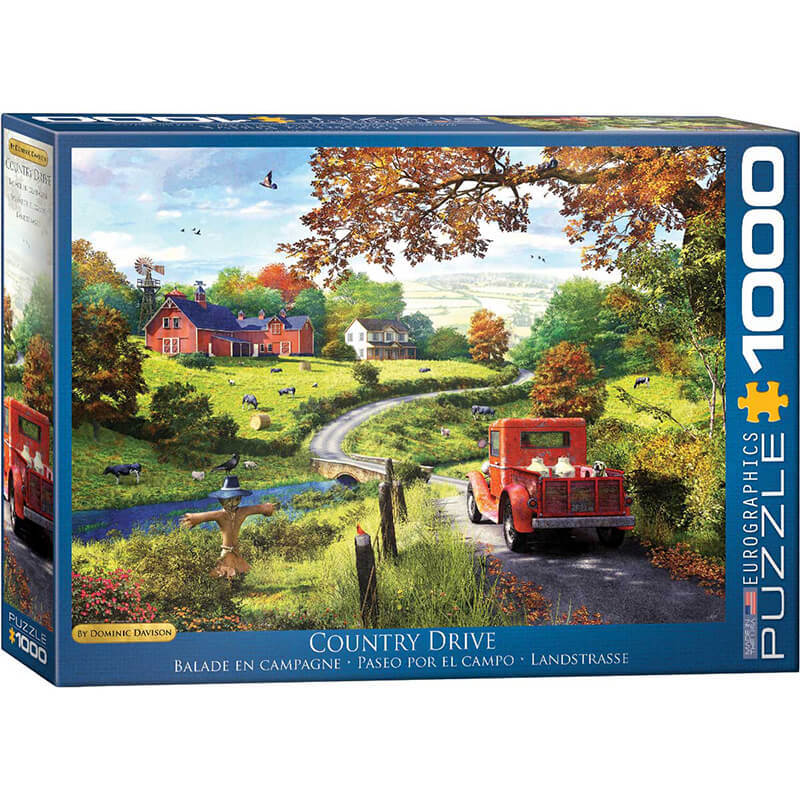 The Country Drive 1000pc Puzzle