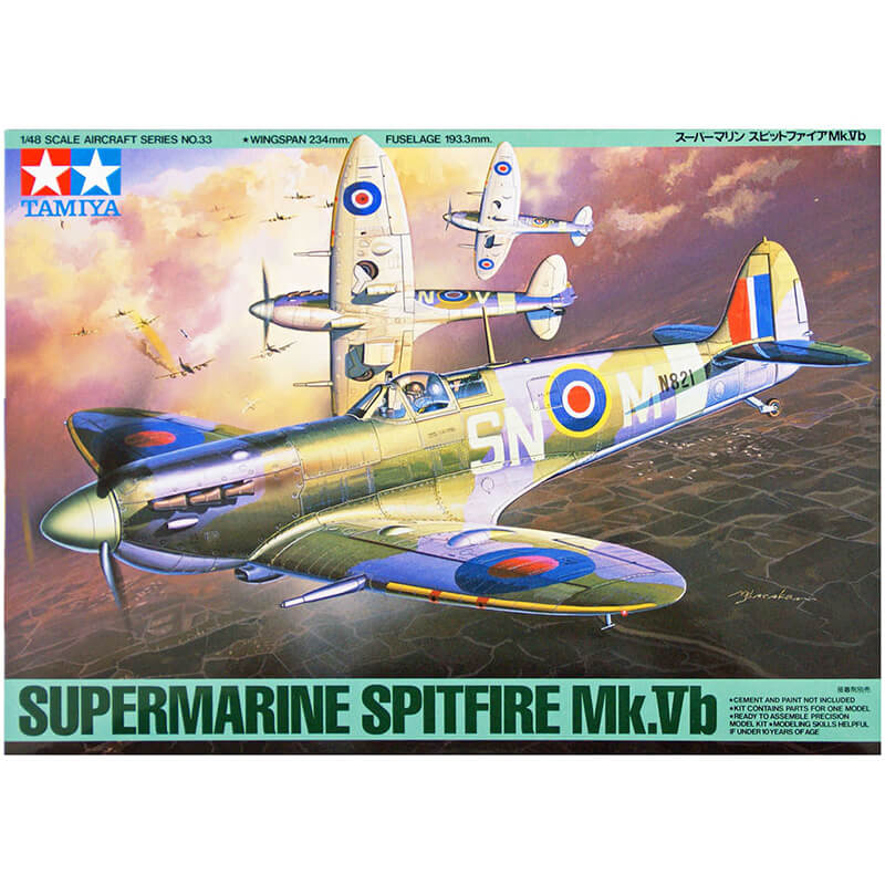 Tamiya 1/48 Supermarine Spitfire Mk.Vb Kit