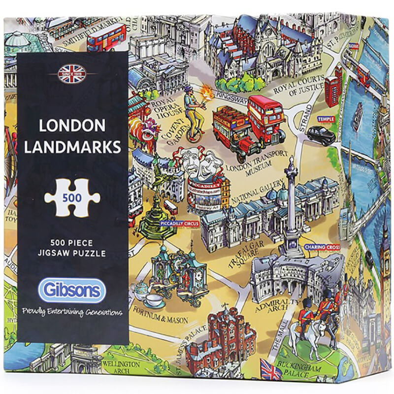 London Landmarks 500pc Puzzle