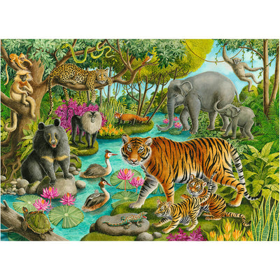 Animals Of India 60pcs Puzzle