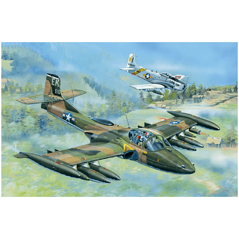 Trumpeter 1/48 A-37A Dragonfly Kit