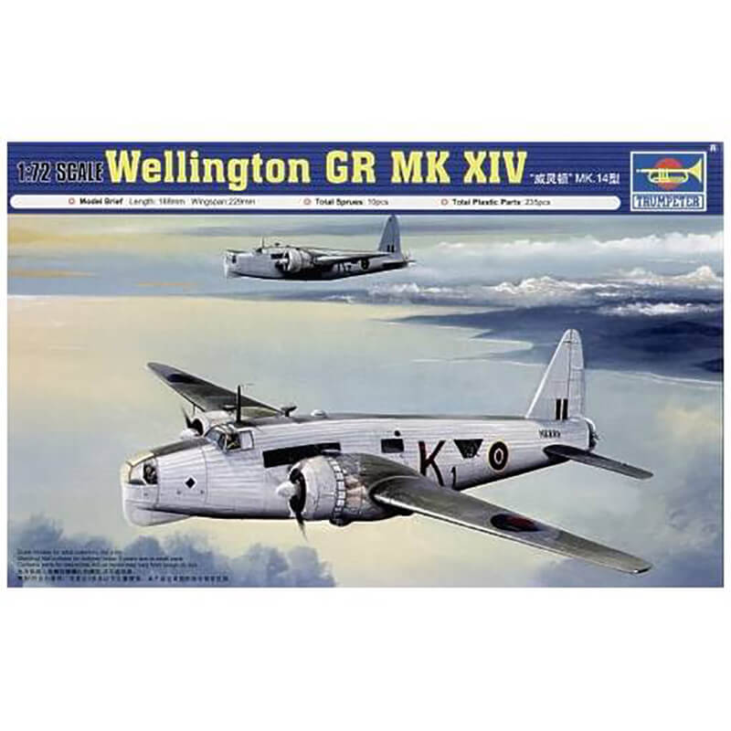 Trumpeter 1/72 Wellington GR MK XIV Kit