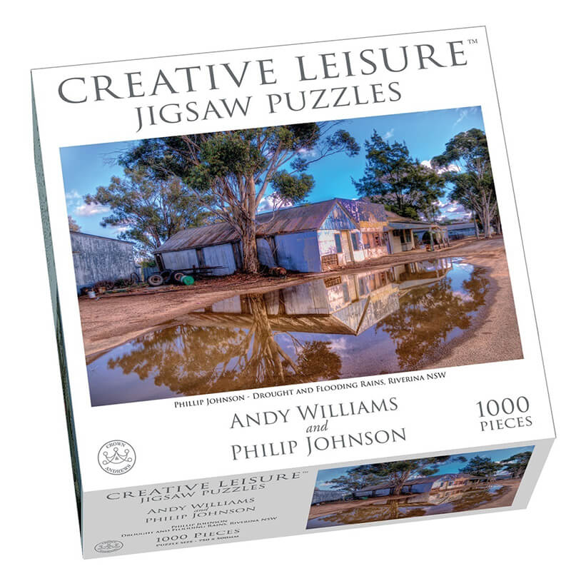 Drought and Flooding Rains, Riverina NSW by Andy Williams and Philip Johnson 1000pc Puzzle
