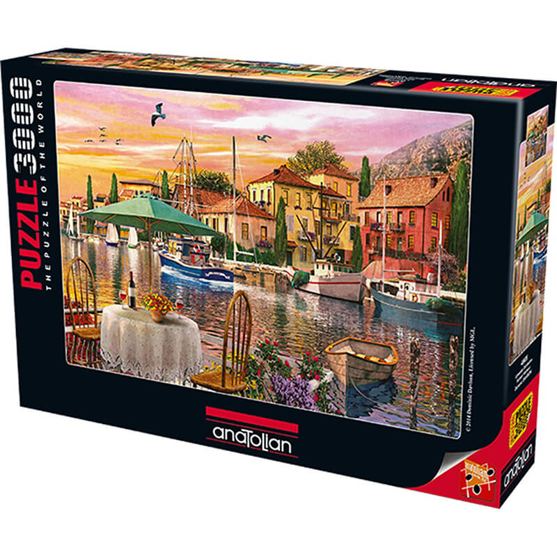 Sunset Harbour 3000pc Puzzle