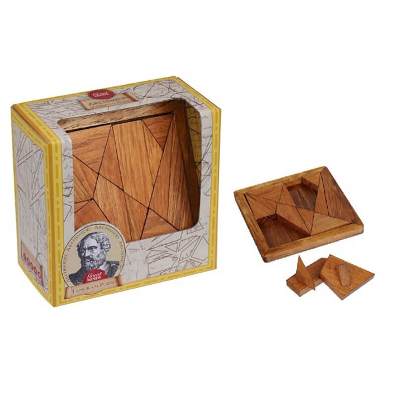 Great Minds Archimedes' Tangram Puzzle