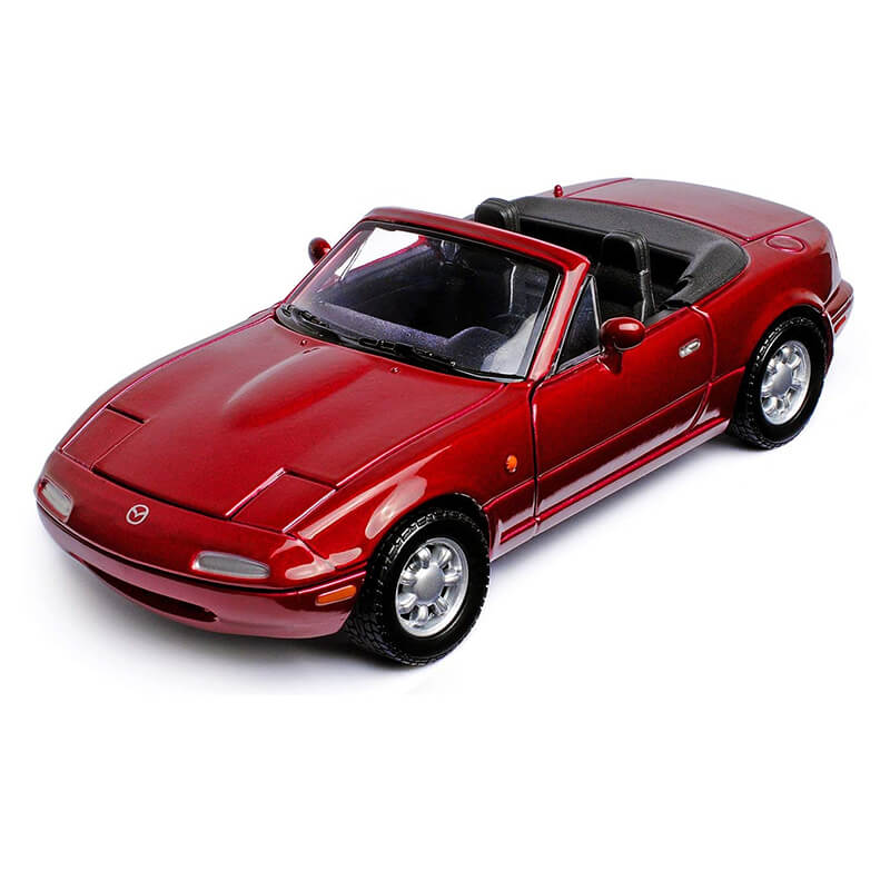 Motormax 1/24 Mazda MX-5 Miata (Dark Red)