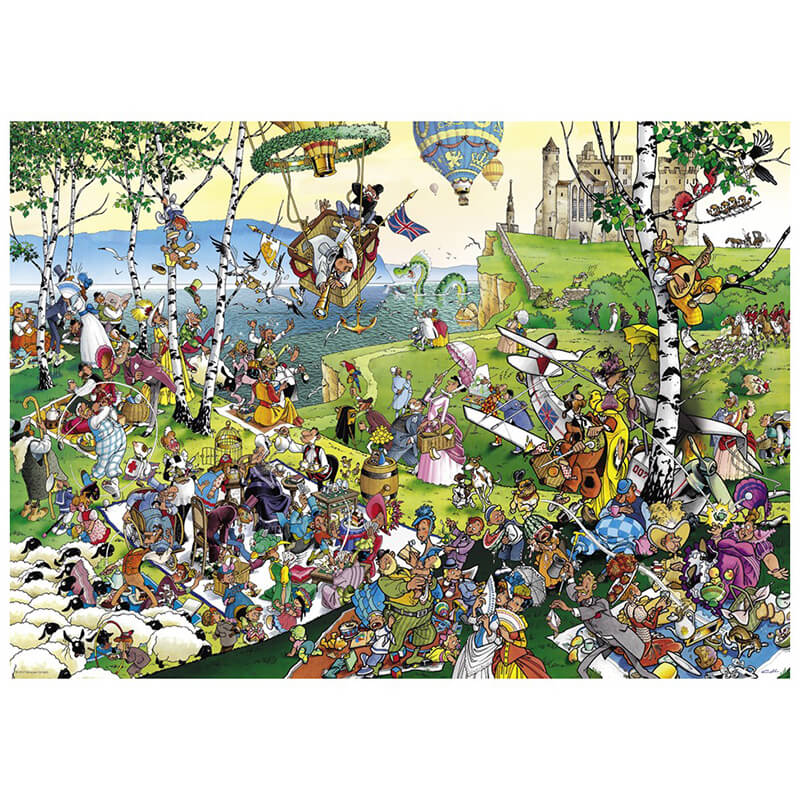 Picnic By Calligaro 1000pcs Puzzle
