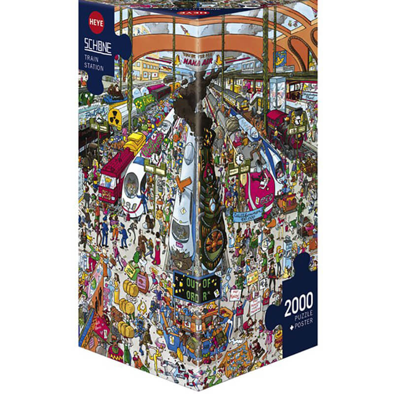 Train Station 2000pc Puzzle