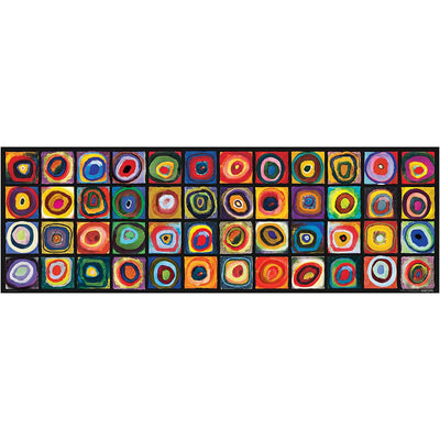 Color Study Of Squares by Wassily Kandinsky 1000pc Puzzle