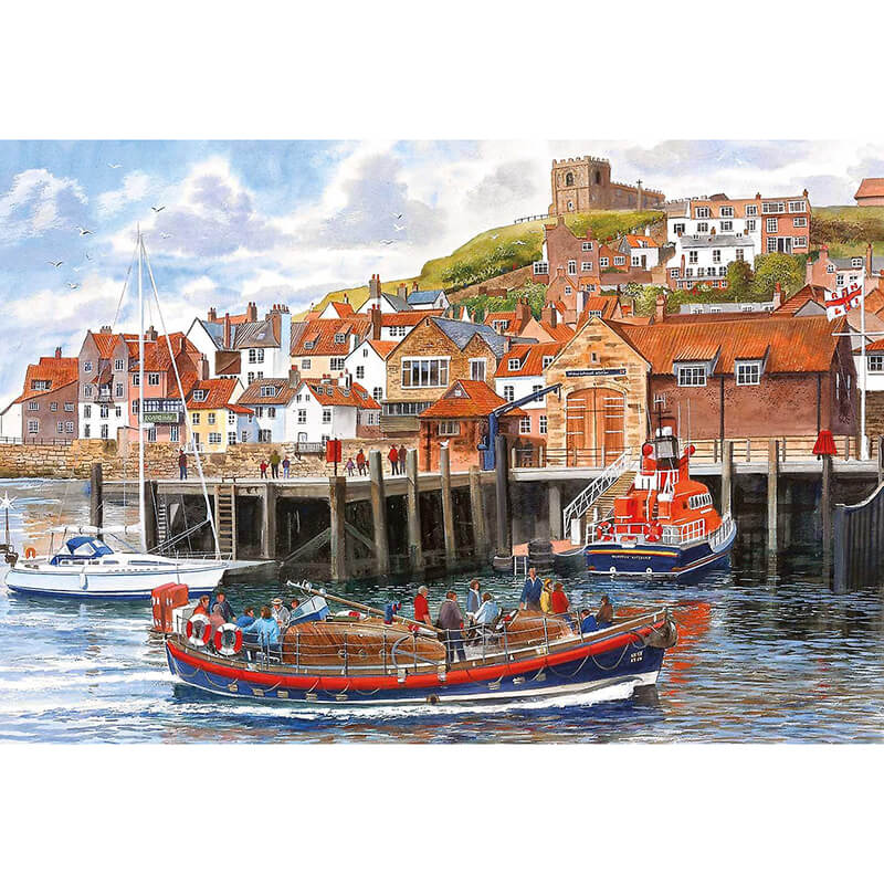Harbour Holidays By Terry Harrison 4x500pc Puzzle
