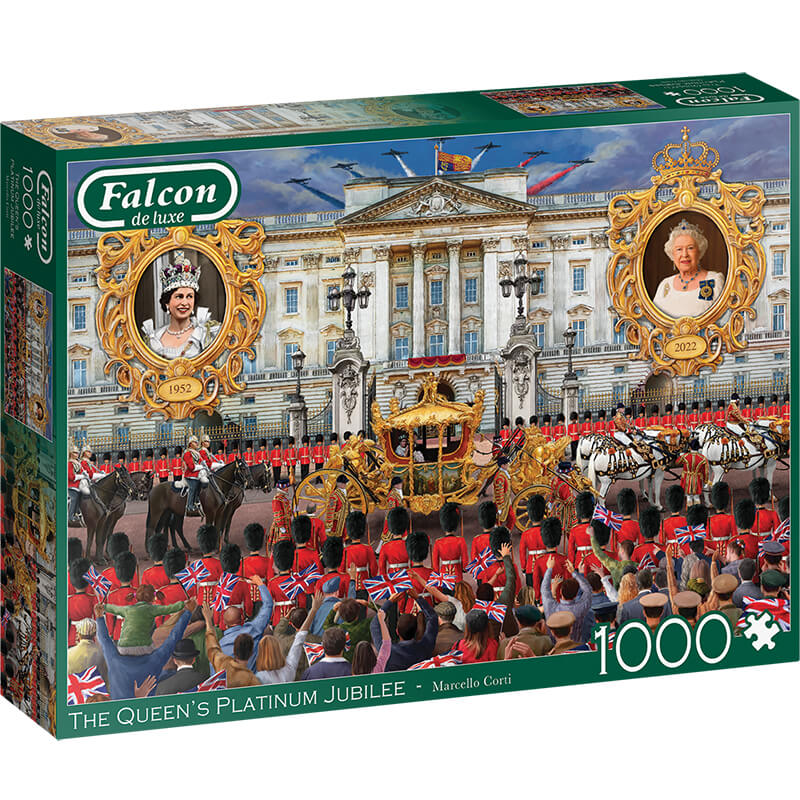 Falcon The Queen's Platinum Jubilee By Marcello Corti