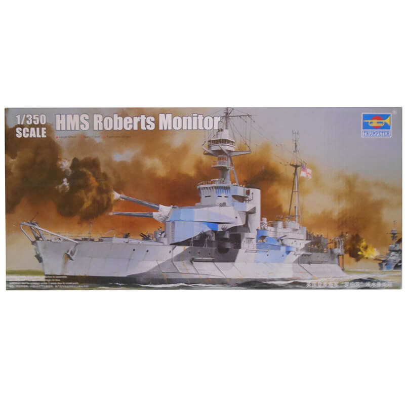 Trumpeter 1/350 HMS Roberts Monitor Kit