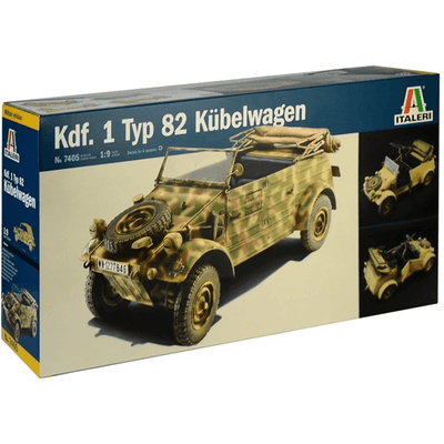 Italeri 1/9 Kdf. 1 Typ 82 Kubelwagen Kit
