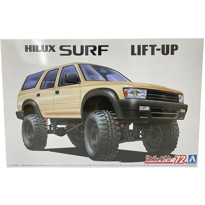 Aoshima 1/24 VZN130G Hilux Surf Lift Up '91 Toyota Kit