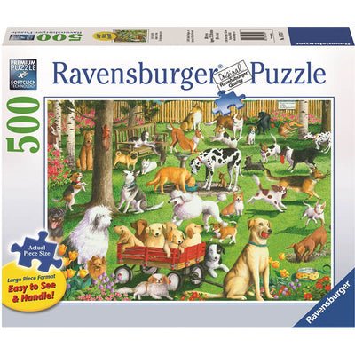 At the Dog Park by Ingrid 500pcs Puzzle