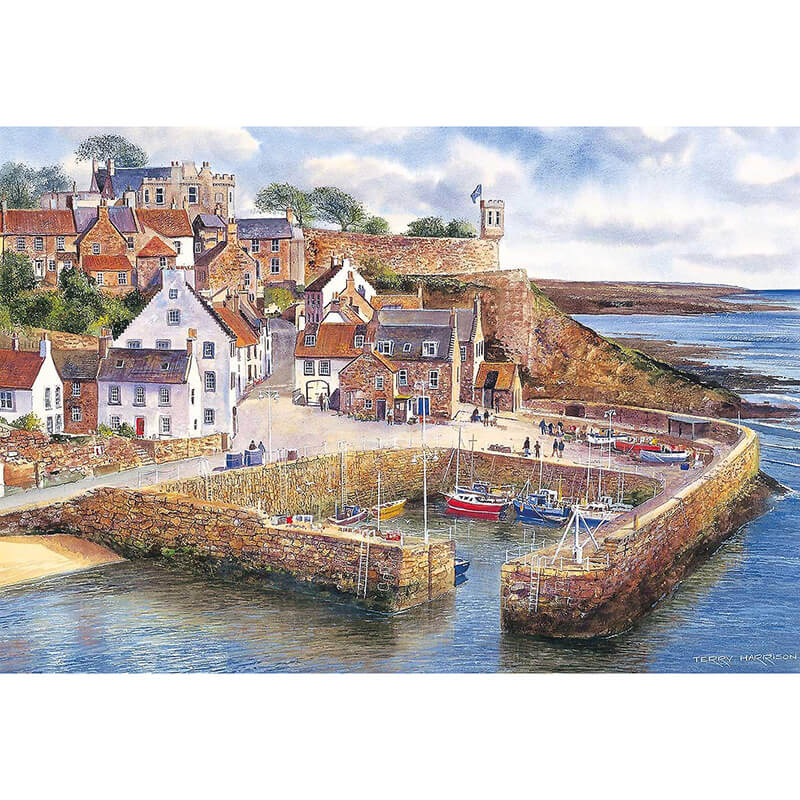 Harbour Holidays By Terry Harrison 4x500pc Puzzle
