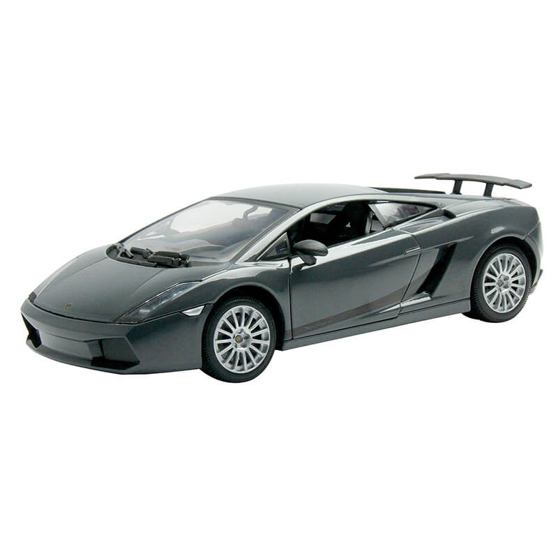 Motormax 1/18 Lamborghini Gallardo Superleague (Black Metallic)