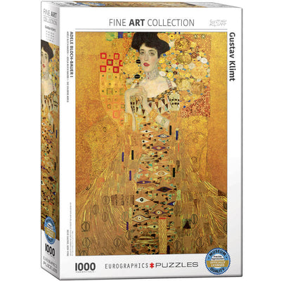 Adele Bloch-Bauer I By Gustav Klimt 1000pc Puzzle
