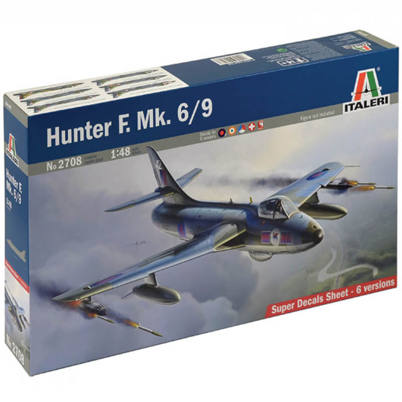 Italeri 1/48 Hunter F. Mk. 6/9 Kit