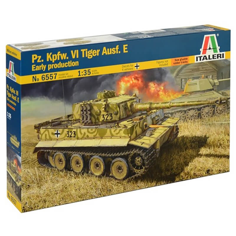 Italeri 1/35 Pz. Kpfw. VI Tiger Ausf. E Early production Kit