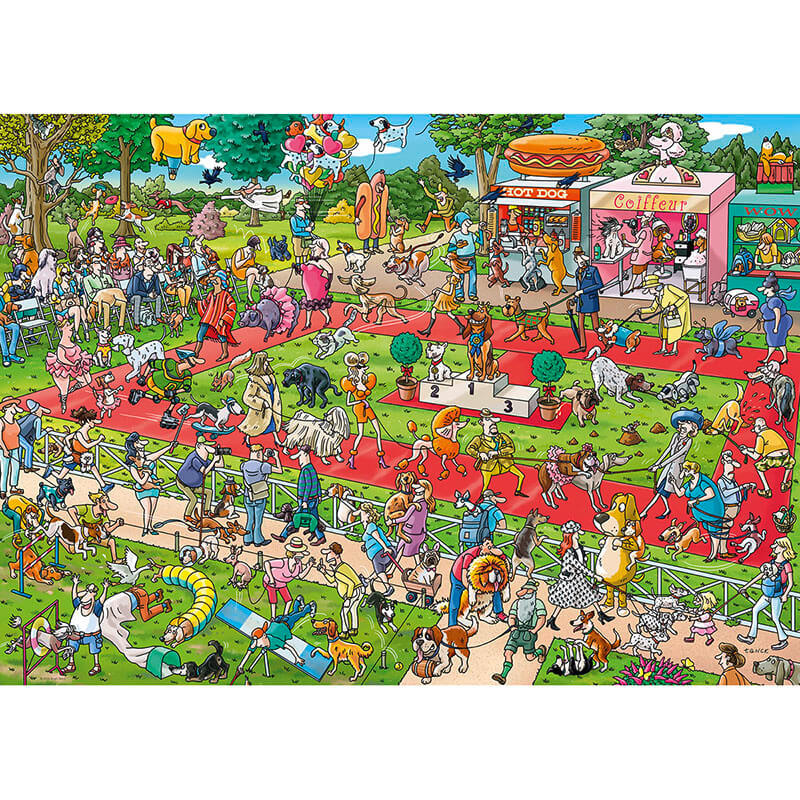Tanck Dog Show 1000pc Puzzle