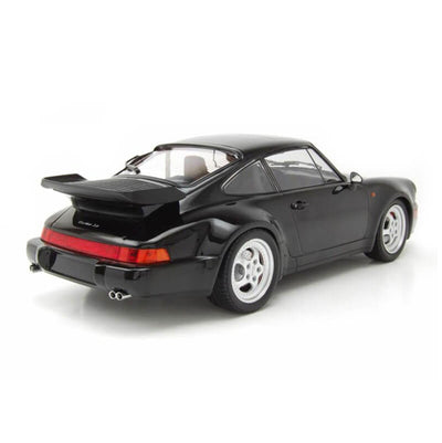 Minichamps x Tarmac Works 1/18 Porsche 911 Turbo 1990 (Black)