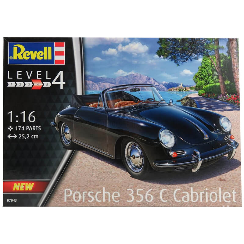 Revell 1/16 Porsche 356 C Cabriolet Kit