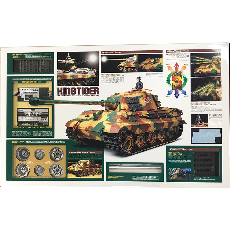 Tamiya 1/16 German Heavy Tank Type VI King Tiger "Production Turret" RC Kit