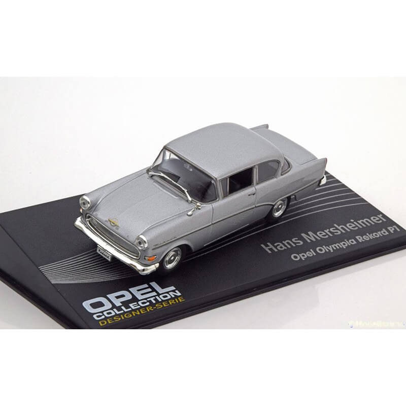 MAG 1/43 Opel Olympia Rekord P1 (Hans Mersheimer) (Silver)