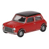 Oxford 1/76 Mini Cooper MkII (Tartan Red/Black)