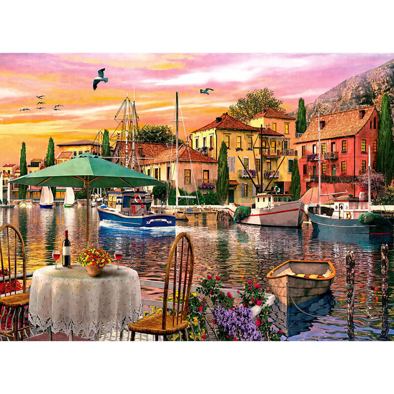 Sunset Harbour 3000pc Puzzle