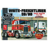AMT 1/25 White-Freightliner SD/DD Truck Tractor 2 in 1 Kit