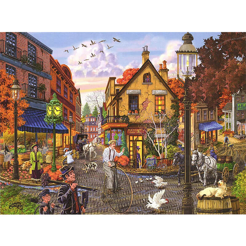 Matilda's Dress Shop by Joseph Burgess 500pc Puzzle